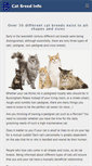 Mobile Screenshot of cat-breed-info.com